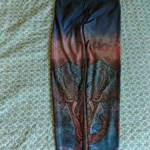 Evolution and Creation Active Leggings Elephant